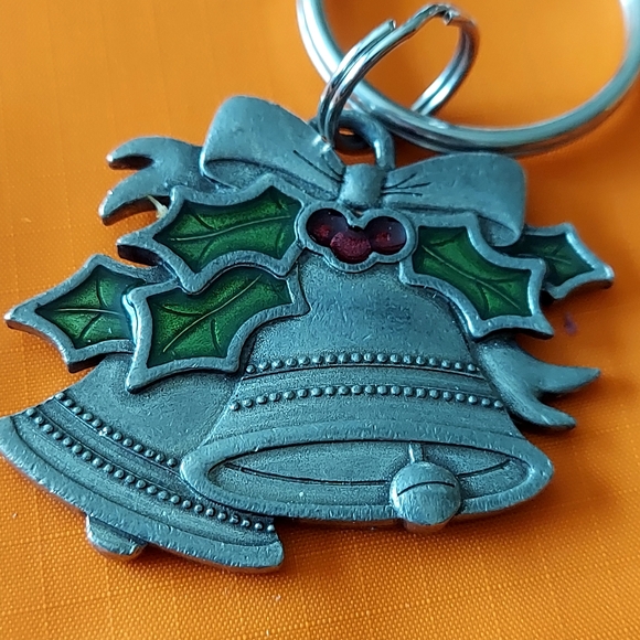 Set Of 3 Pewter Key Rings - Picture 8 of 11